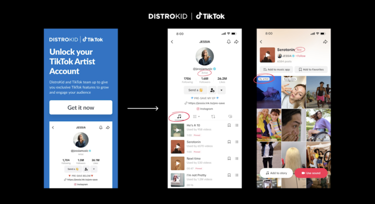 TikTok to ‘quick observe’ official artist account creation for DistroKid members