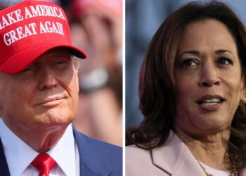 Harris leads Trump in three main election battlegrounds, ballot finds