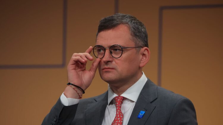 Ukraine’s Dmytro Kuleba tenders resignation, parliament speaker says