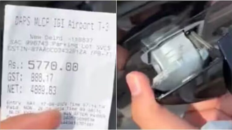Delhi Airport Parking Chaos: Man receives Rs 5,000 invoice, finds automotive broken
