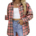 Girls’s Outsized Plaid Flannel Shirt for simply $13.49! (Reg. $70)