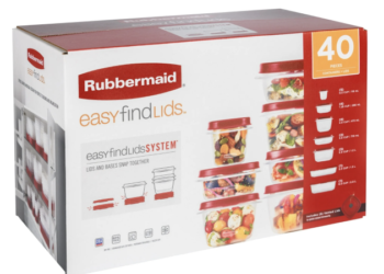 *HOT* FREE Rubbermaid 40-Piece Meals Storage Container Set at Walmart after money again!