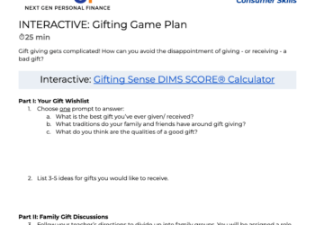 Curriculum Announcement: New Vacation Gifting Exercise