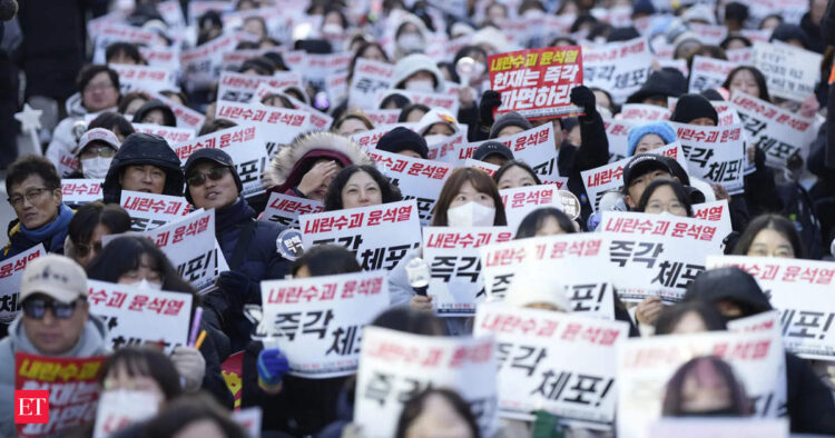 Political turmoil shakes South Korea’s financial system