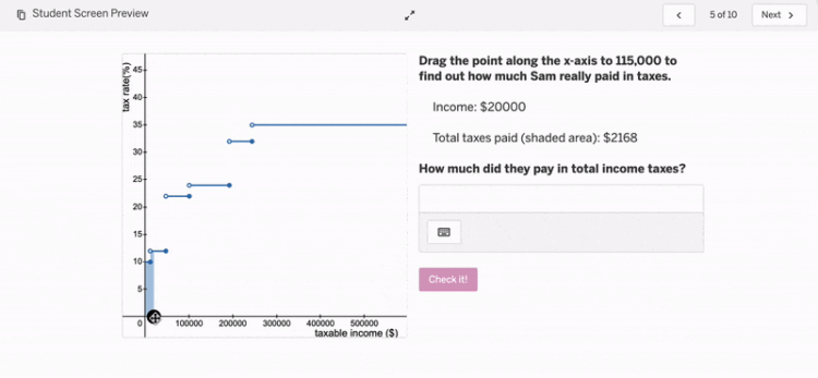 Math Monday: See Taxes In Motion With Desmos Classroom