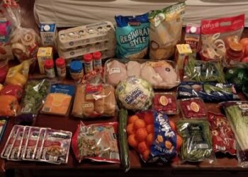 Brigette’s $127 Grocery Buying Journey and Weekly Menu Plan for five!