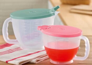 Tupperware Basic Combine-n-Retailer Pitcher 2-Piece Set solely $14.95 shipped! {Right now Solely}