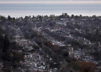 Actual property losses from fires prime $30 billion, from outdated cell houses to $23-million mansions