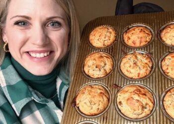 Straightforward Protein Breakfast Muffins