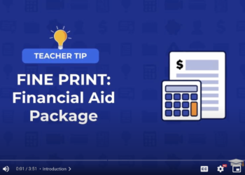 Instructor Tip: FINE PRINT: Monetary Support Package deal