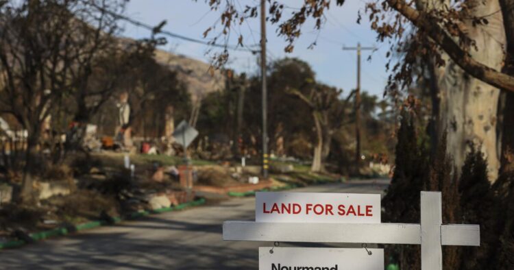 In Altadena and Pacific Palisades, burned heaps are hitting the market