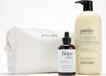 *HOT* Philosophy Facial Cleanser, Serum, and Toiletry Bag Set solely $42.98 shipped ($230 Worth!)