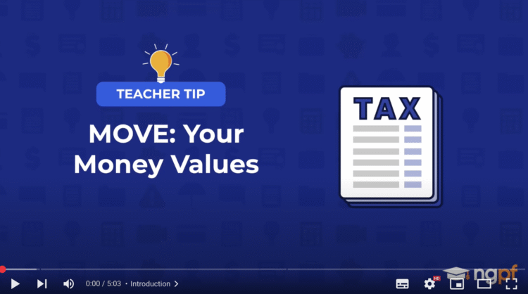 Instructor Tip: MOVE: Your Cash Values