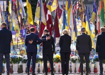 Ukraine and allies prepared for ‘unconditional ceasefire’ as leaders go to Kyiv