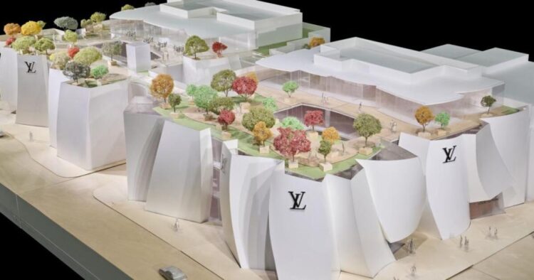 Louis Vuitton bets large on Rodeo Drive with new Frank Gehry-designed retailer