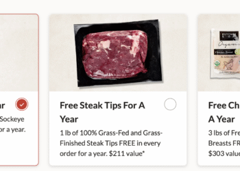 *HOT* Butcherbox Coupon Code: FREE Salmon, Steak, or Hen for a YEAR!