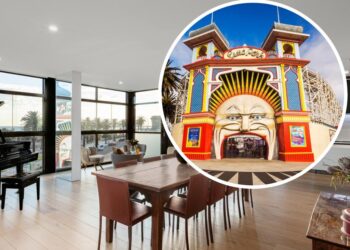 St Kilda penthouse boasting views of Luna Park sparks abroad curiosity