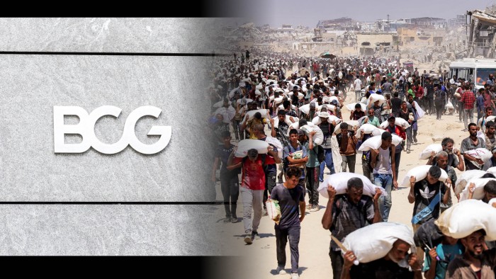 BCG roiled by inner backlash over Gaza help work