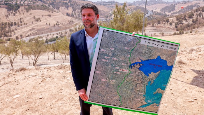 Far-right Israeli minister vows settlement push to ‘bury’ Palestinian state