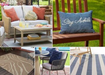 Outside Pillows, Cushions, and Space Rugs Clearance Offers at Lowe’s = Costs from $5!