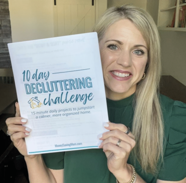 Be part of me for the FREE 10-Day Decluttering Problem! (We begin Monday!)