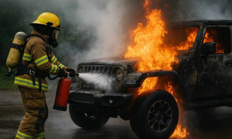 Large Jeep recall as a number of circumstances of automobiles bursting into flames recognized
