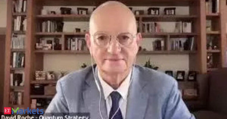 David Roche expects managed market correction in subsequent six months