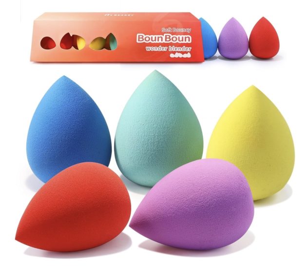 *HOT* Make-up Blender 5-Piece Sponge Set solely $3.41 {Over 75K 5 Star Opinions!}