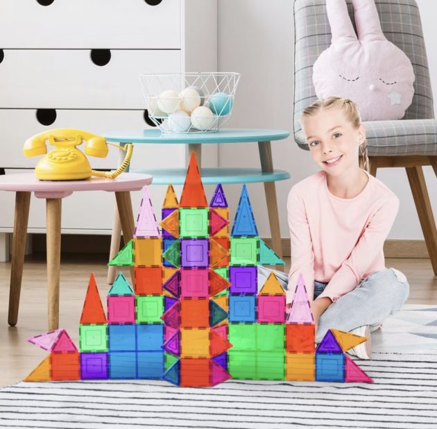 *HOT* Picasso Tiles 61-Piece Magnetic Tiles Set solely $24.49, plus extra!