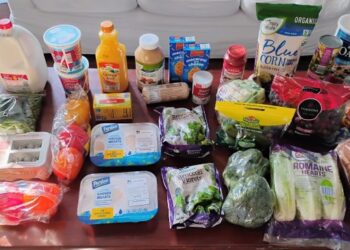 Brigette’s $93.40 Grocery Buying Journey and Weekly Menu plan for 4!