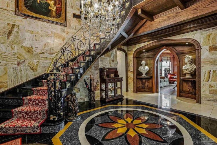 Opulent European-Impressed Waterfront Property As soon as Owned by Famed Legal professional Is Listed for $4.15 Million