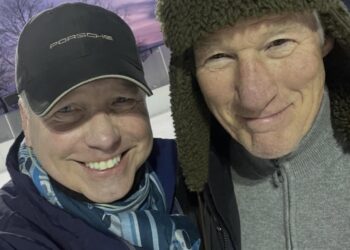 Richard Gere Enjoys a Day Ice Skating in Connecticut as He and His Household Take a Break from Life in Spain for the Holidays