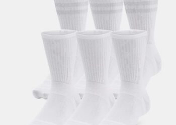 *HOT* Beneath Armour Unisex 6-Pack Crew Socks simply $7.21, plus extra!