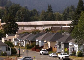 Tiny Scotia battles to outlive as California’s final firm city
