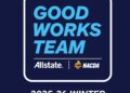 Iowa State middle Audi Crooks leads the 2025-26 Allstate NACDA Winter Good Works Crew, recognizing 20 student-athletes giving again to their communities