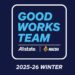 Iowa State middle Audi Crooks leads the 2025-26 Allstate NACDA Winter Good Works Crew, recognizing 20 student-athletes giving again to their communities