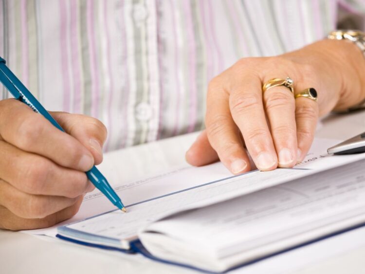 How is the property taxed when the final partner dies?