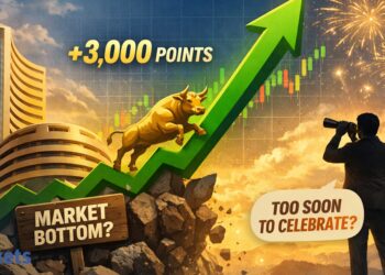 Sensex jumps practically 3,000 factors in 3 days. Has the market discovered its backside or too early to have fun?