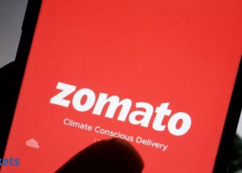 Everlasting shares soar 3% from lows as Zomato hikes platform price by Rs 2.4 per order