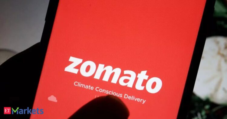 Everlasting shares soar 3% from lows as Zomato hikes platform price by Rs 2.4 per order
