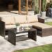 Wicker 3-Piece Patio Dialog Couch solely $213.99 shipped, plus extra!