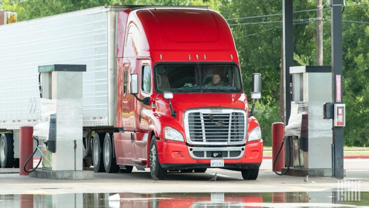 Does the value of diesel drive truckload charges?