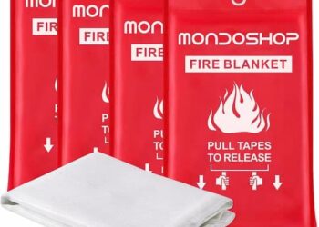 Emergency Fireplace Blankets 4-Pack solely $15.99!