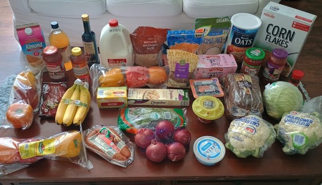Brigette’s $97.65 Grocery Buying Journey and Weekly Menu Plan for five!