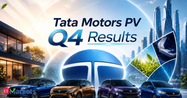 Tata Motors PV This fall Outcomes: Revenue falls 32% YoY to Rs 5,783 cr; co declares Rs 3/share dividend