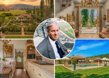 Late San Francisco Giants Proprietor’s Napa Valley House Is Listed for $13 Million