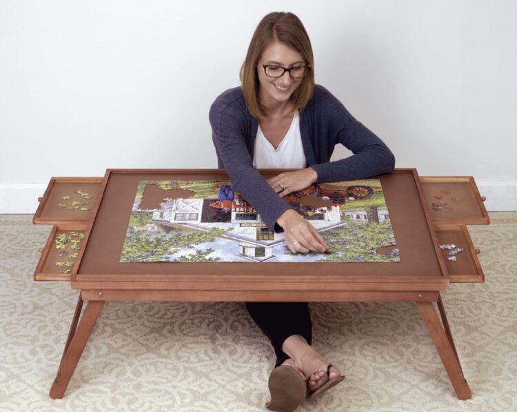 Bits and Items 1,500-Piece Moveable Foldable Jigsaw Puzzle Board solely $49.99 shipped (Reg. $105!)