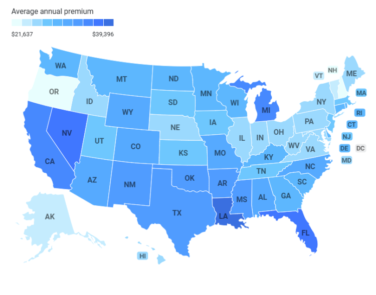 It’s costliest to personal a automobile in these 3 states
