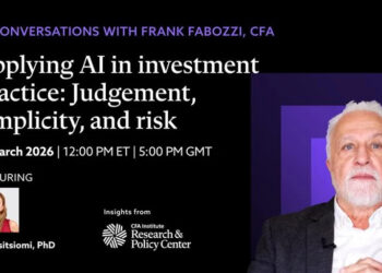Conversations with Frank Fabozzi, CFA, That includes Iro Tasitsiomi, PhD