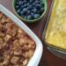 French Toast Casserole and Baked Scrambled Eggs